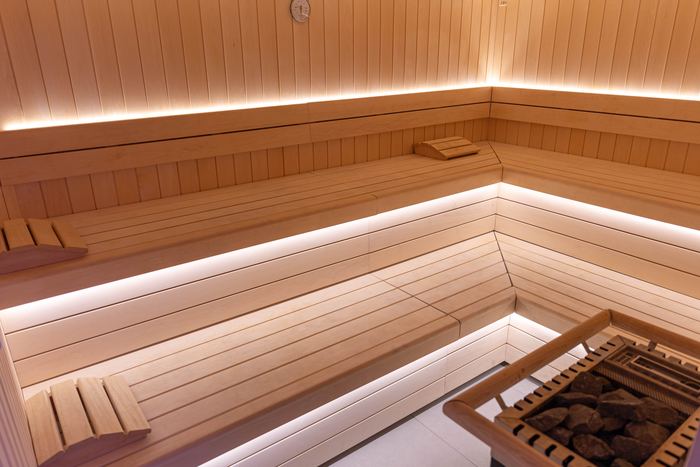 Finnische Sauna · 80 °C