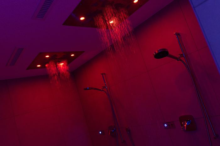 Warm-kalte Regendusche